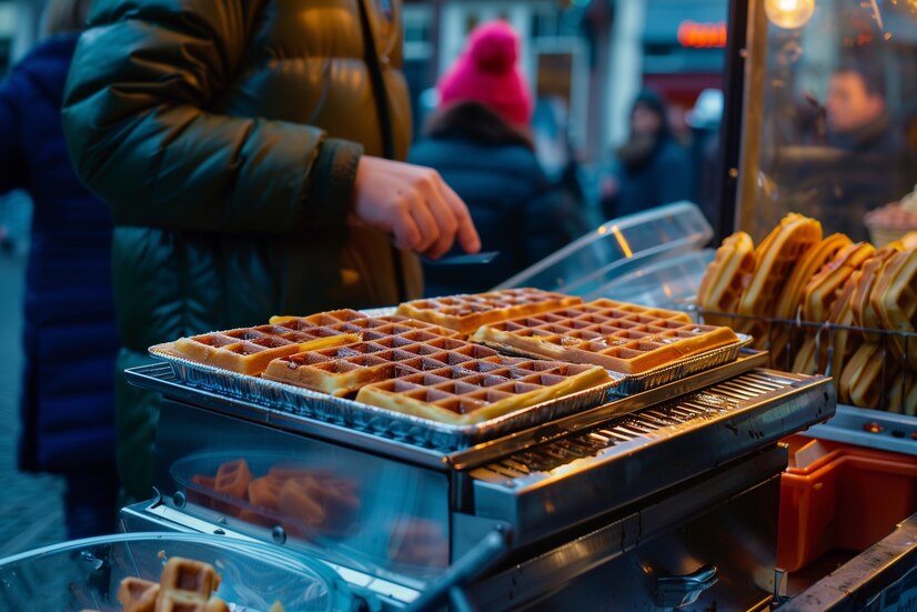 roller grill waffle machine